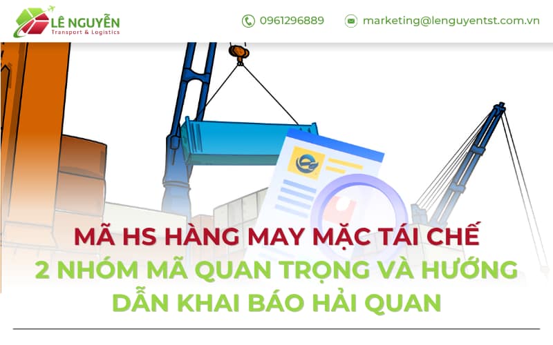 Mã HS hàng may mặc tái chế